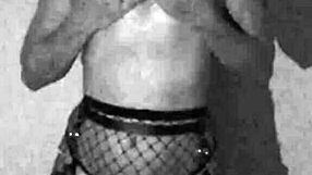 Hotwife dancing at Halloween, trick or treat?