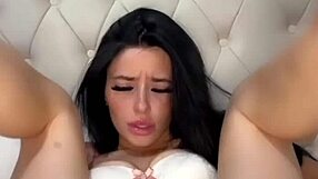 This horny British coed can’t stop playing solo on webcam fun.