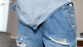 hard at work, blonde sky pierce asks, 'want to slam my pussy?'