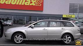 i picked up this dazzling teen for cash and fucked her outdoors in the car