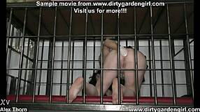 Caged Dirtygardengirl Self Anal Fisting & Prolapse Extreme