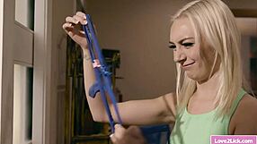 lesbian milf facesits bored stepdaughter