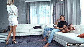 I watched Gina Gerson in this romantic MILF porn scene, saying goodbye passionately.