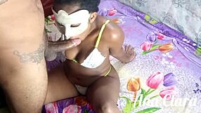 Leo Ogro Pays For Snack Then Sucks Ebony Brunette Myllena Rios