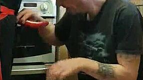 pegging my boyfriend's ass everywhere