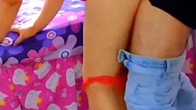 Married Neighbor Gives Intense Anal And Creampie In His Bed