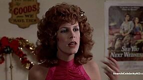 Jamie Lee Curtis in Trading Places: Nude Blowjob and Handjob With Small Tits.