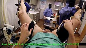 The Cum Clinic Extraction 1 - Doctor Tampa Treated By Nonbinary Doctors, Spreading And Moaning In Humiliation