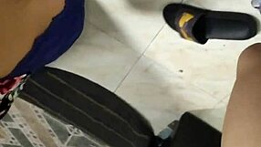 Stepmother Fucks Stepson While Washing Dishes