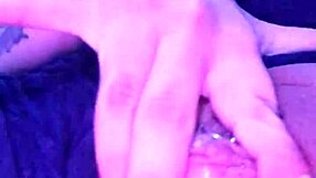 Latina Cougar Touches Herself While Watching Porn