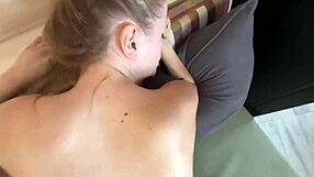 Couple Shows Juicy Blowjob Places In House