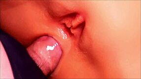 i'm fucking her lubricated ass with toys for double pen