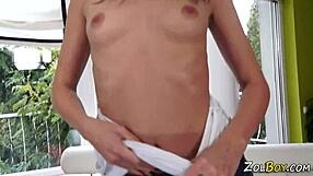 Cutie Gushes Golden Shower While Masturbating in Heels?