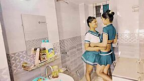 uttaran20 lesbian video with pretty petite teens