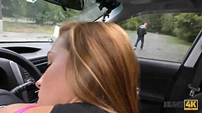 i picked up this dazzling teen for cash and fucked her outdoors in the car
