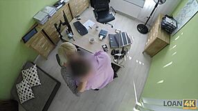 loan4k agent fucks tight teen pussy for cash approval