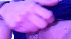 Latina Cougar Touches Herself While Watching Porn