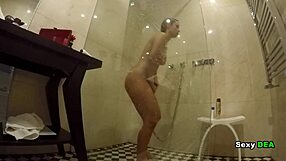 Unveiling Goddess Sexydeas: Shower Scene After Steamy Encounter!