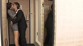 Boss Fucks Japanese Milf Secretary In Hardcore Cheating Session