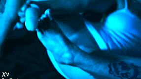 Emilly's Legs Licked Barefoot Nylon Toes Pov