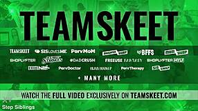 hey, stepsiblings lick pigtails in student pussy handjob masturbation scene.