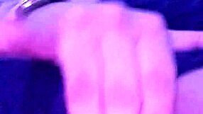 Latina Cougar Touches Herself While Watching Porn