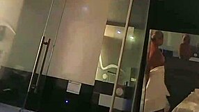 Hidden cam captures big ass Brazilian girl in her room