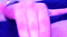 Latina Cougar Touches Herself While Watching Porn