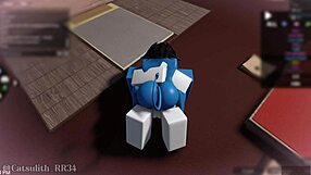 Demon girl rides monster cock in round 2 sex with follower.