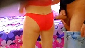 Married Neighbor Gives Intense Anal And Creampie In His Bed