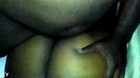 Big Booty Ebony Amateur Gets Cum On Her Big Dick In Homemade Scene