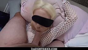 Stepdad discovers Kenzie Reeves' tight pussy in surprising taboo fantasy