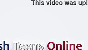 victoria greene sucks cock and gets uniform drenched in cum at milking table