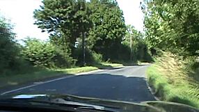 British Babe Chessie Kay Wanks Outdoors in Countryside