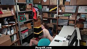 caucasian teen 18+ attempting to steal store merchandise - perp4k