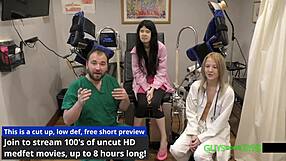 The Cum Clinic Extraction 1 - Doctor Tampa Treated By Nonbinary Doctors, Spreading And Moaning In Humiliation