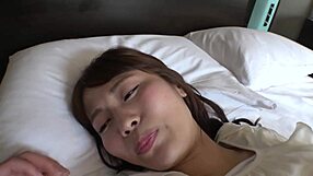 cute japanese busty idol in a fun scene