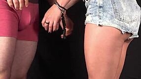 she loves being tied up as i fuck her standing doggystyle