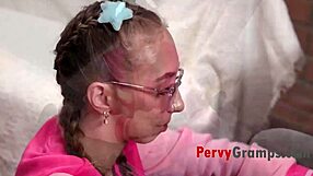 Step Gramps Hidden Boner Leads To Forbidden Fun!