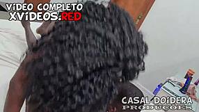 Mulata cheats while husband calls