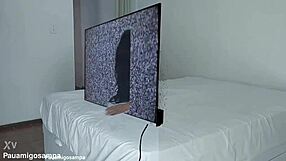 halloween samara visits home in costume for a group event