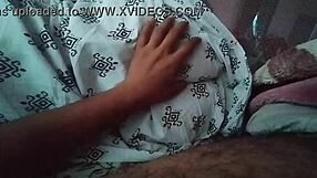 Sleeping Desi Wife Mou with Big Ass Exposed in Bed