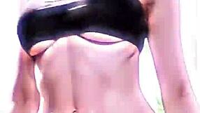 Bikini model Leticia poses seductively