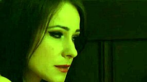 The sensual lesbian mistress moans loudly as she fingers her slave to orgasm