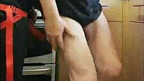 pegging my boyfriend's ass everywhere