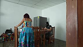 Sinful Maid Spreads Her Pretty Pussy Open