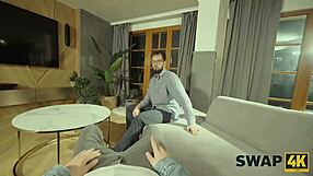 Kinky wife swap seduces and nails her!