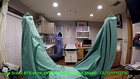 The Cum Clinic Extraction 1 - Doctor Tampa Treated By Nonbinary Doctors, Spreading And Moaning In Humiliation