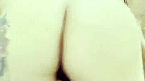 blonde bombshell flaunts her big natural tits and sexy ass in tight leggings