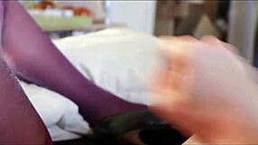 Nylonxtreme Update 28 Cum On Nylon Lurex Pantyhose